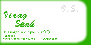 virag spak business card